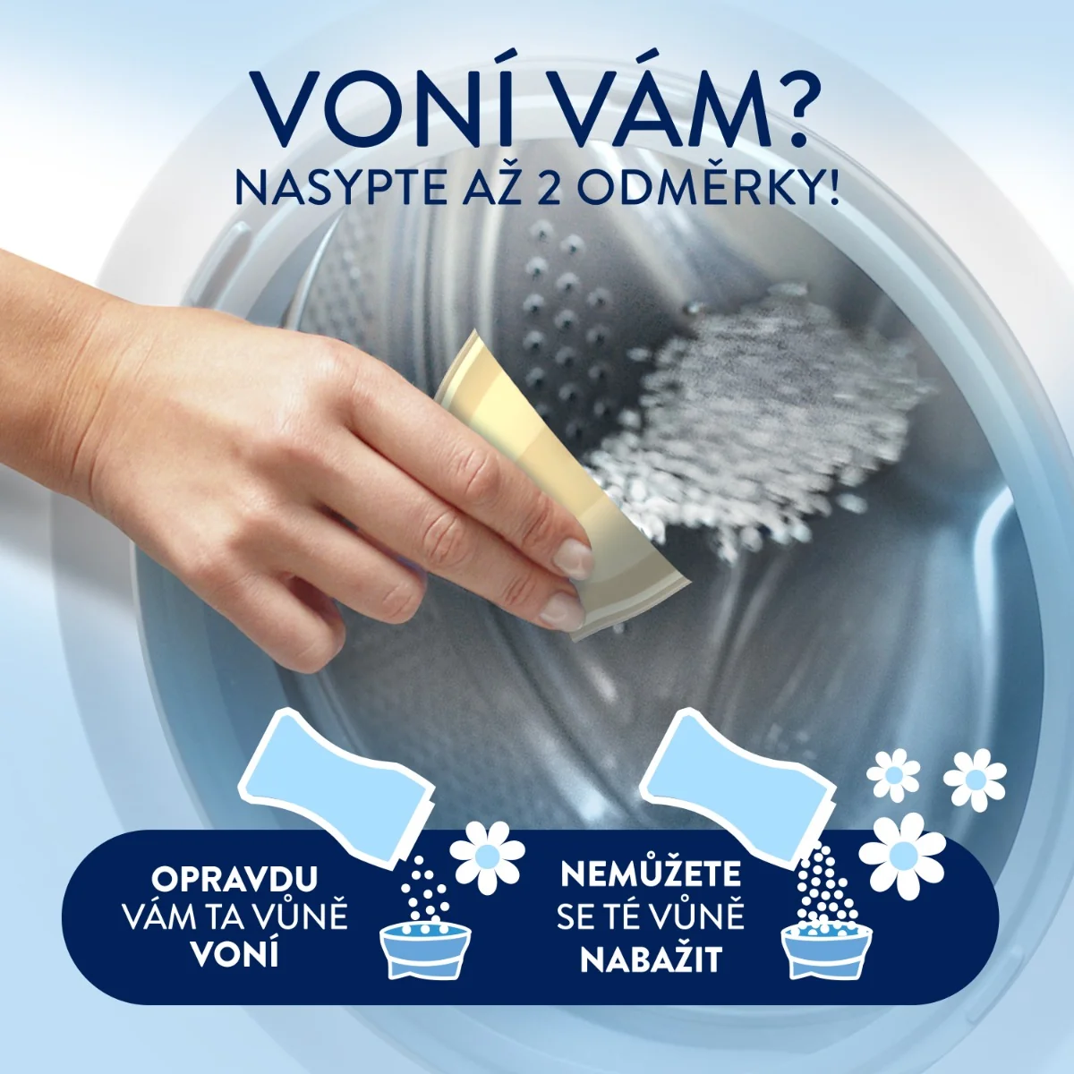 Lenor Vonné perličky Light Cotton Fresh 195 g