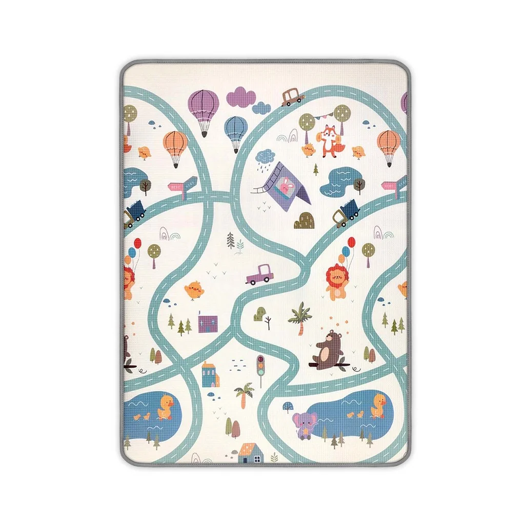 Milly Mally Oboustranná pěnová podložka 178x120 Kinder Animals