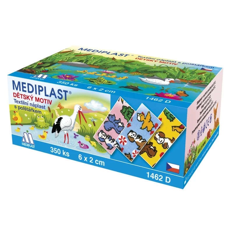 MEDIPLAST Dětská náplast - 350 ks