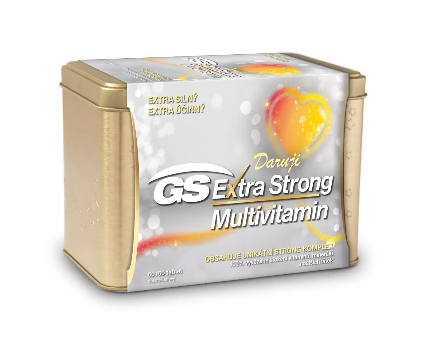GS Extra Strong Multivitamin dárkové balení 60+60 tablet