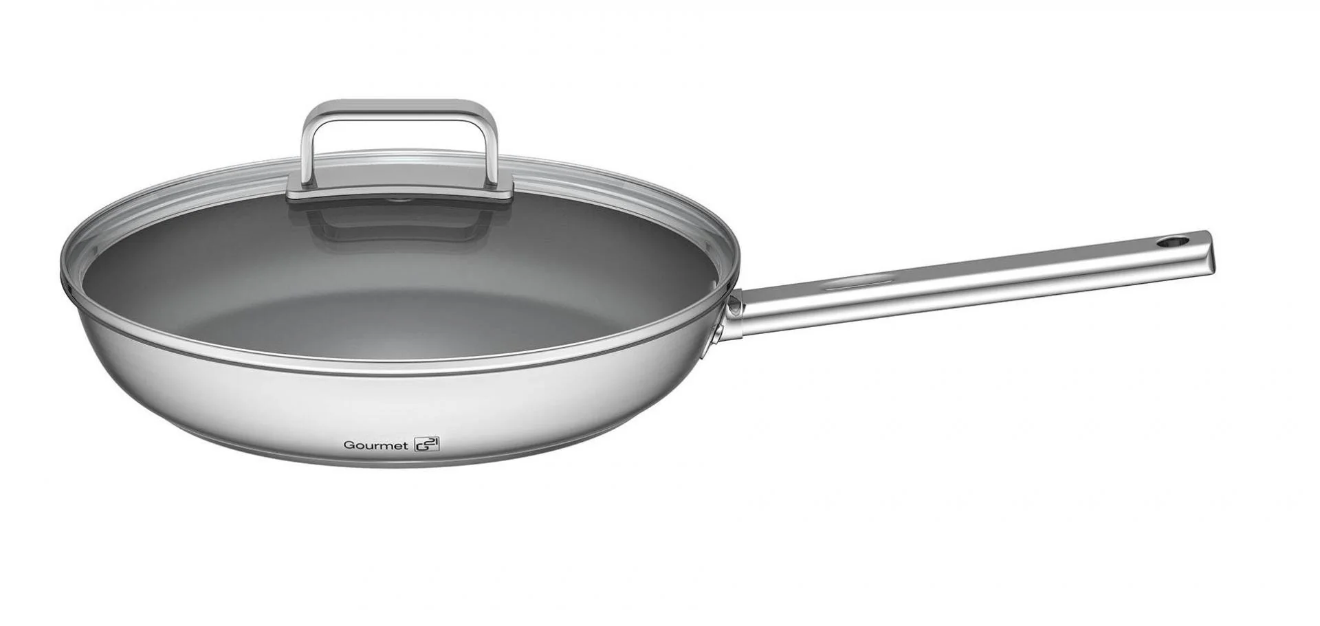 G21 Sada nádobí Gourmet Magic s cedníkem 4 díly, nerez