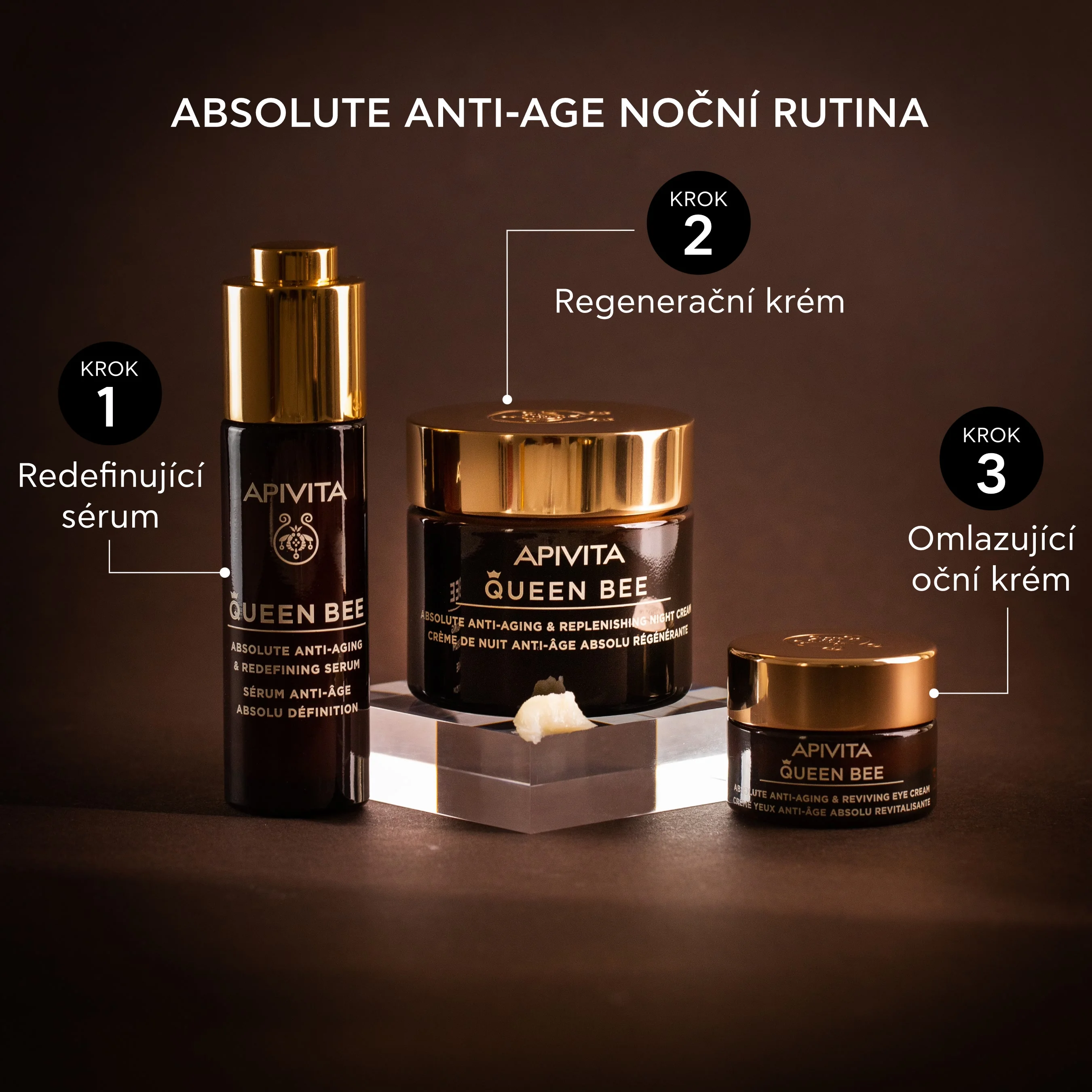 APIVITA Queen Bee Anti-Aging Night Cream zpevňující noční krém 50 ml