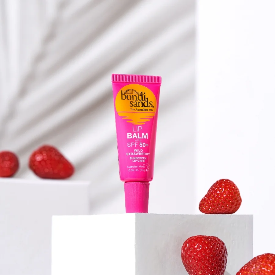 Bondi Sands Suncare SPF50+ Lip Balm Strawberry balzám na rty 10 g