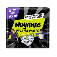 Ninjamas Pyjama Pants kosmické lodě 8–12 let 27–43 kg