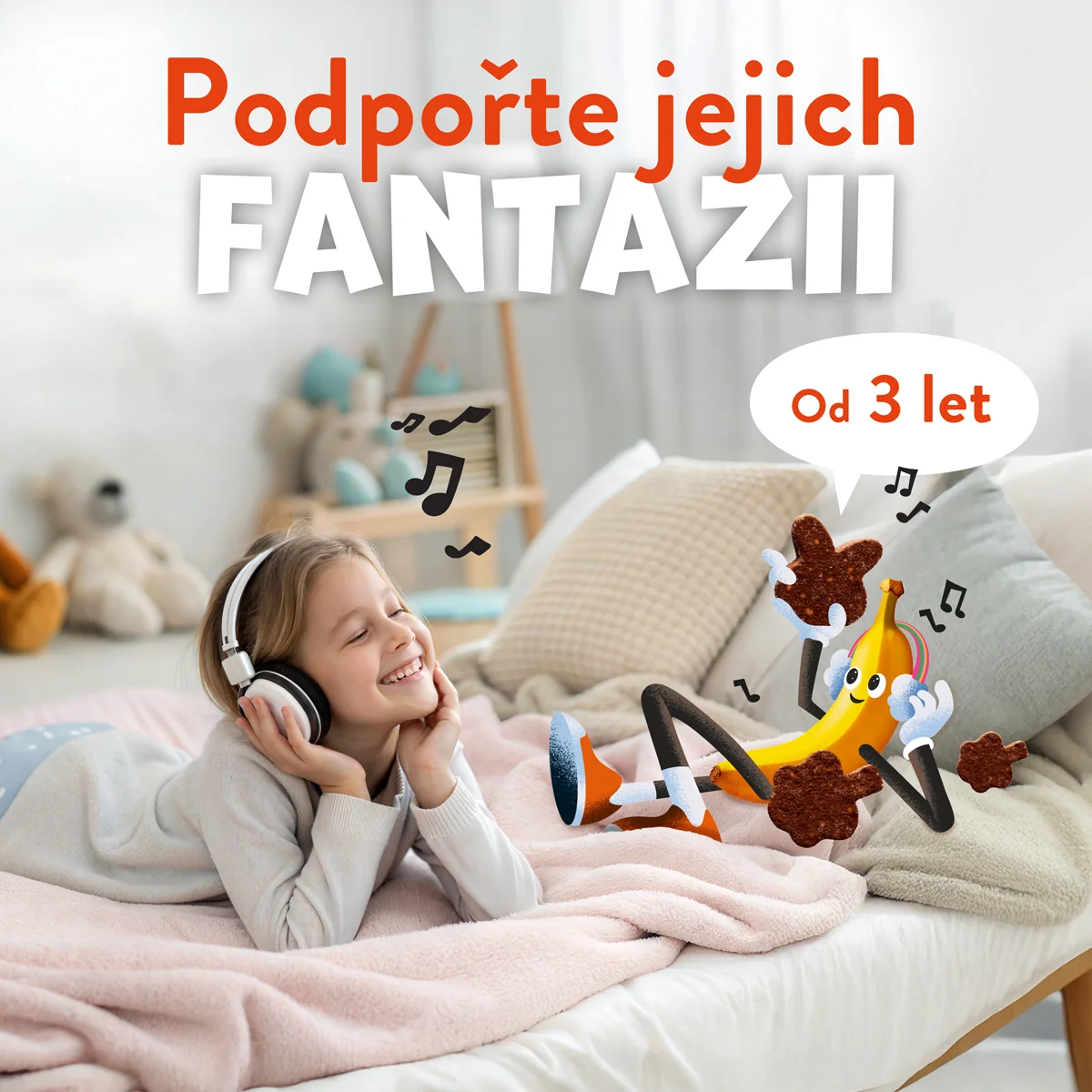 Goodies Fruit Datlovo-banánové kousky 20 g
