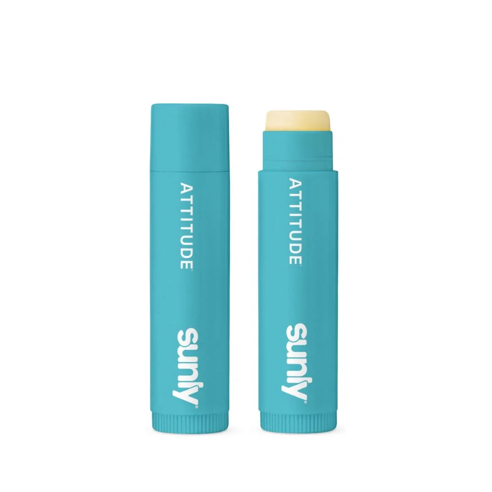 ATTITUDE Sunly Minerální balzám na rty - SPF 15 bez vůně 2x4,25 g duopack