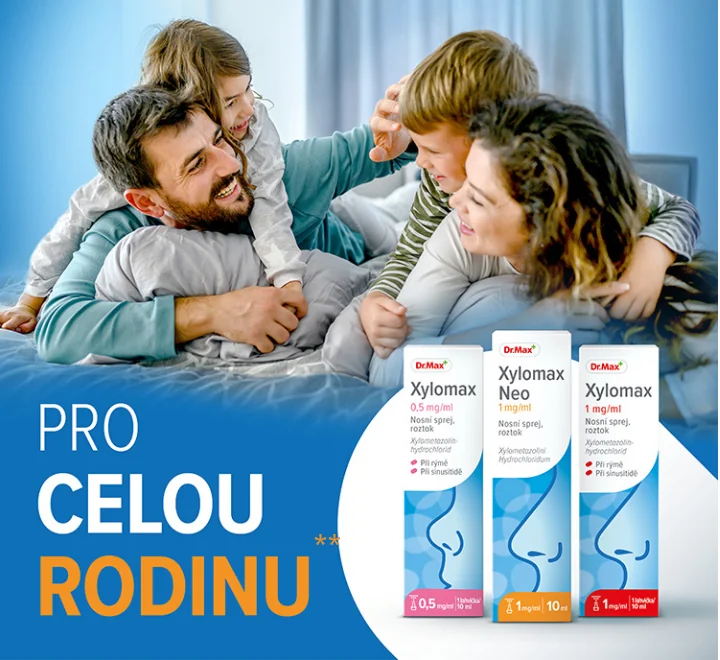 Produktová řada Dr. Max Xylomax. 