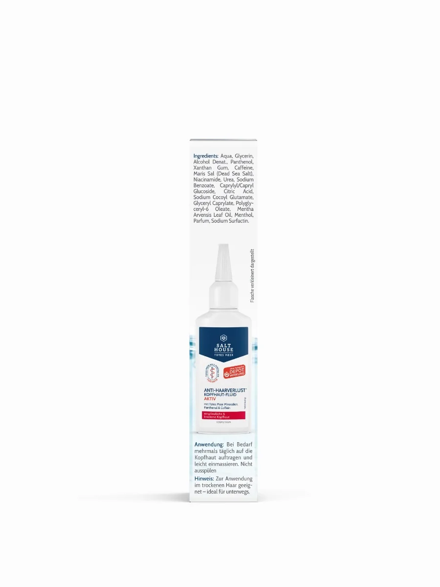 Salt House Aktivní fluid na pokožku hlavy při vypadávání vlasů 75 ml