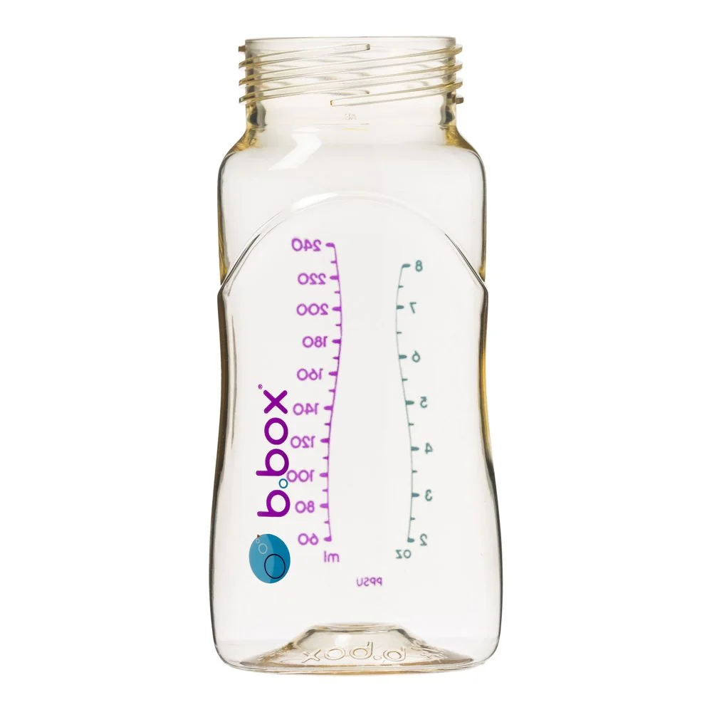 B.BOX Antikoliková kojenecká láhev 240 ml - zelená