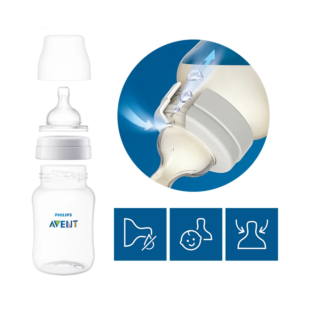 Philips Avent Láhev Anti-colic 0m+ 125 ml 2 ks
