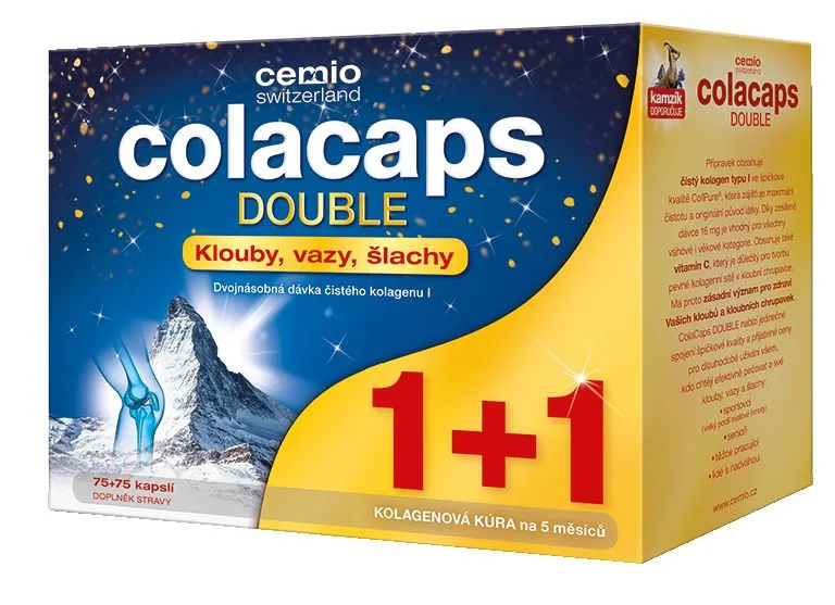 Cemio ColaCaps DOUBLE 75 + 75 kapslí dárek 2017