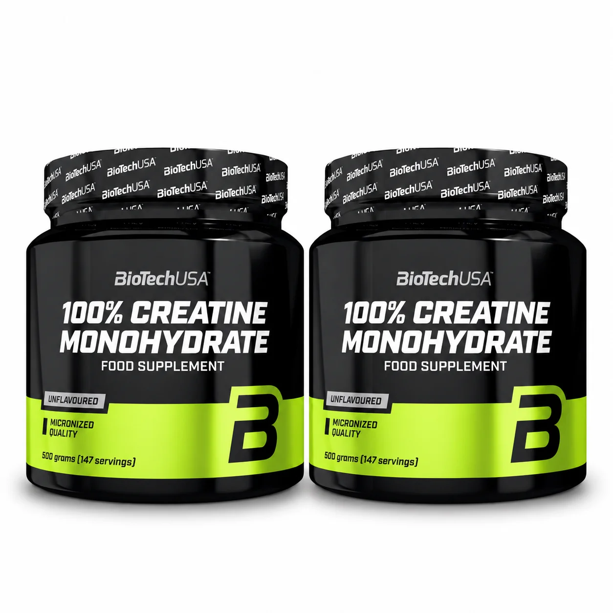 BioTech USA 100% Creatine Monohydrate 2 × 500 g
