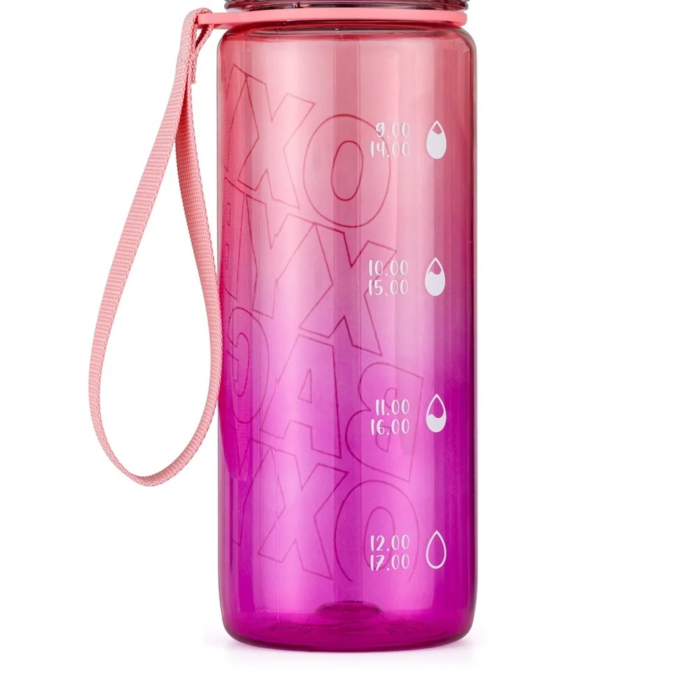 Oxybag OXY LiFE - láhev na pití Ombre Rose, 800 ml