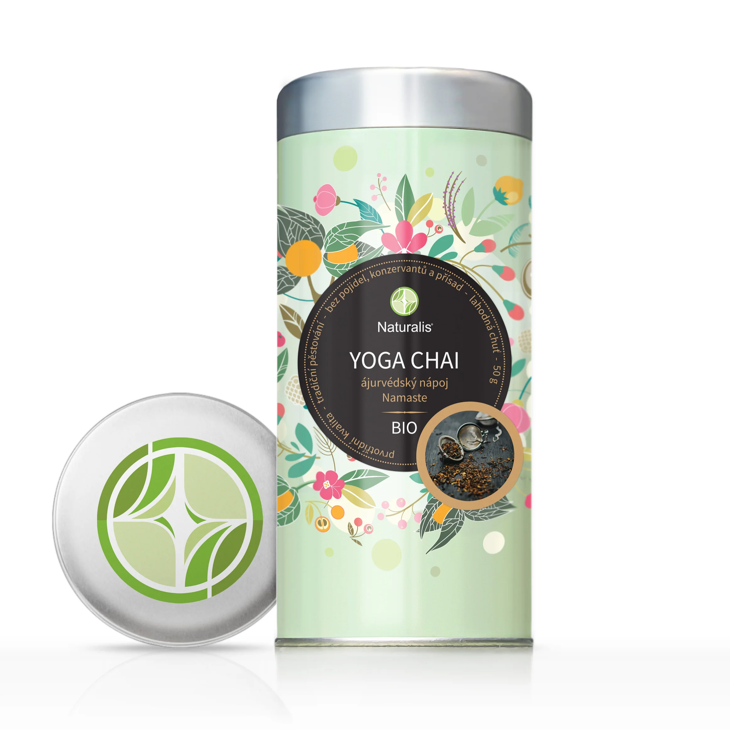 Naturalis Namaste Yoga chai ájurvédský nápoj BIO 50 g