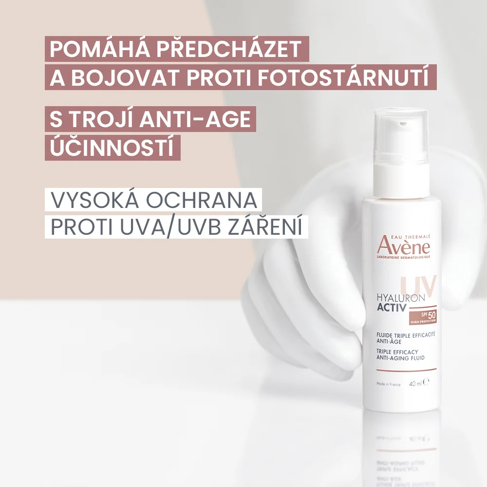 Avène Hyaluron Activ Anti-age SPF50 fluid 40 ml