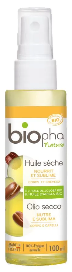 BioPha Suchý olej na tělo a vlasy 100 ml