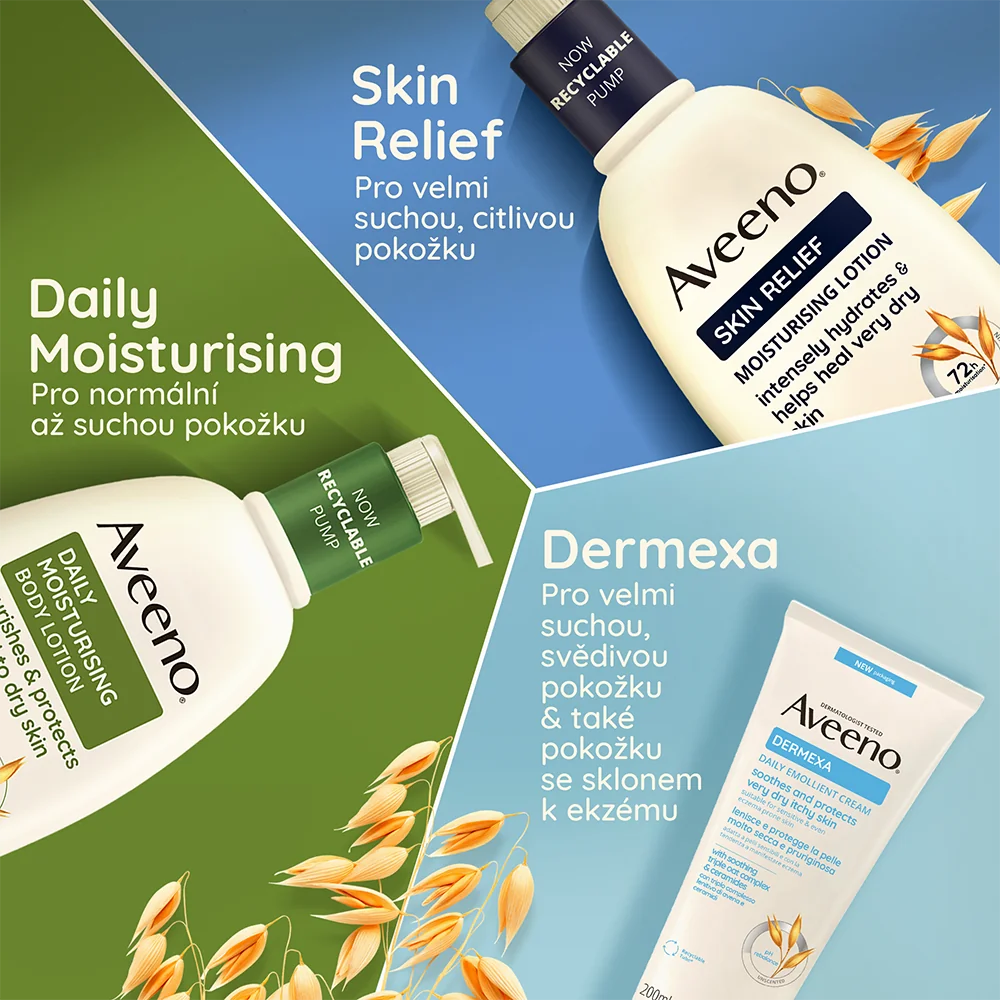 Aveeno Dermexa Tělový krém 200 ml