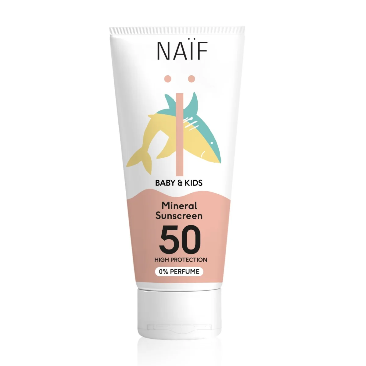 NAIF Ochranný krém na opalování SPF 50 pro děti a miminka