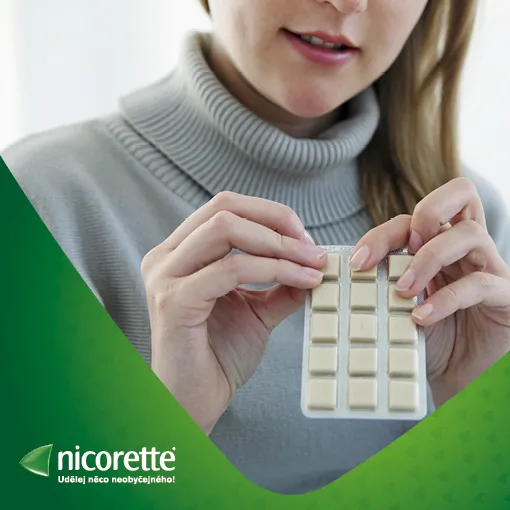 Nicorette Icemint Gum 4 mg léčivá žvýkací guma 105 žvýkaček