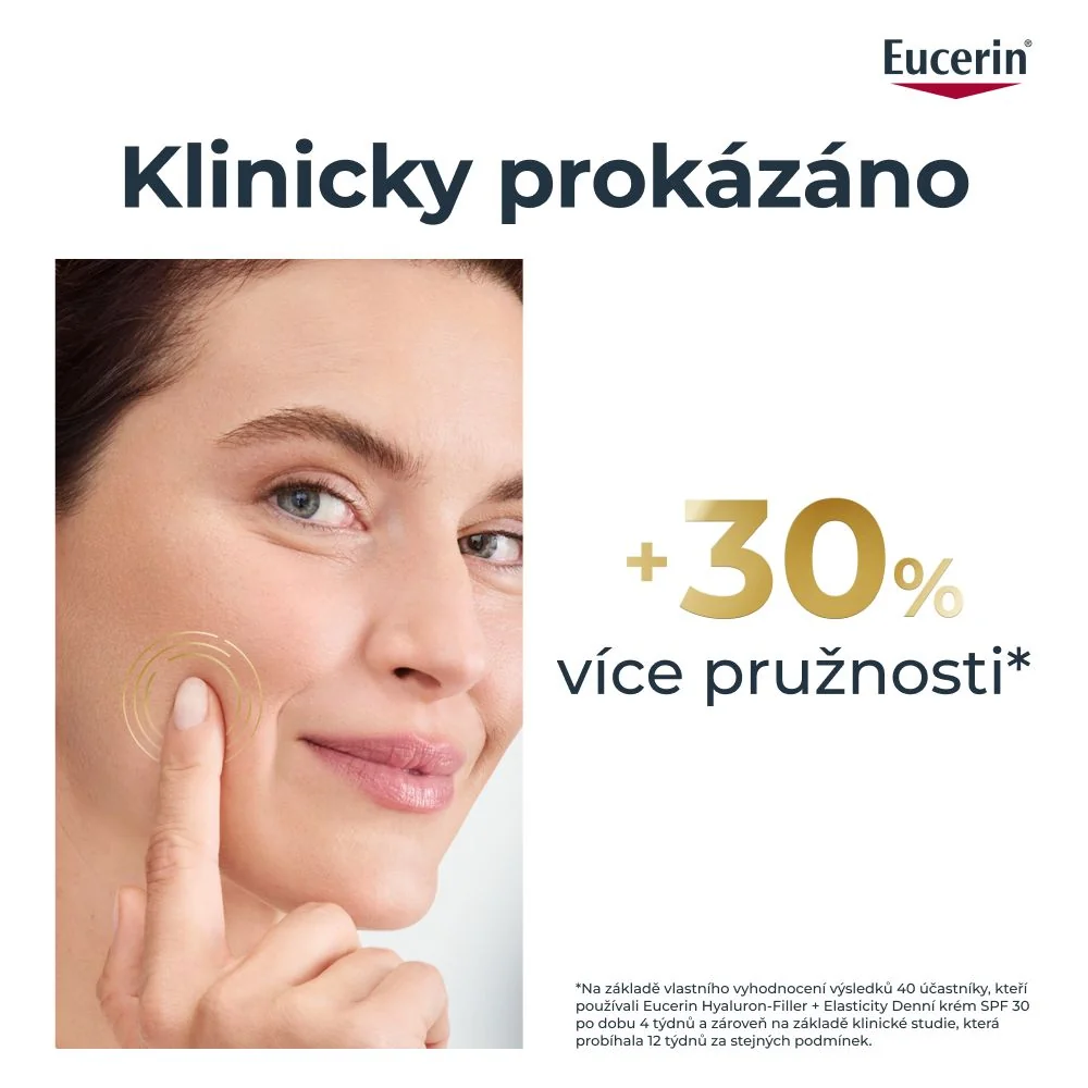 Eucerin Hyaluron-Filler + Elasticity SPF30 denní krém 50 ml