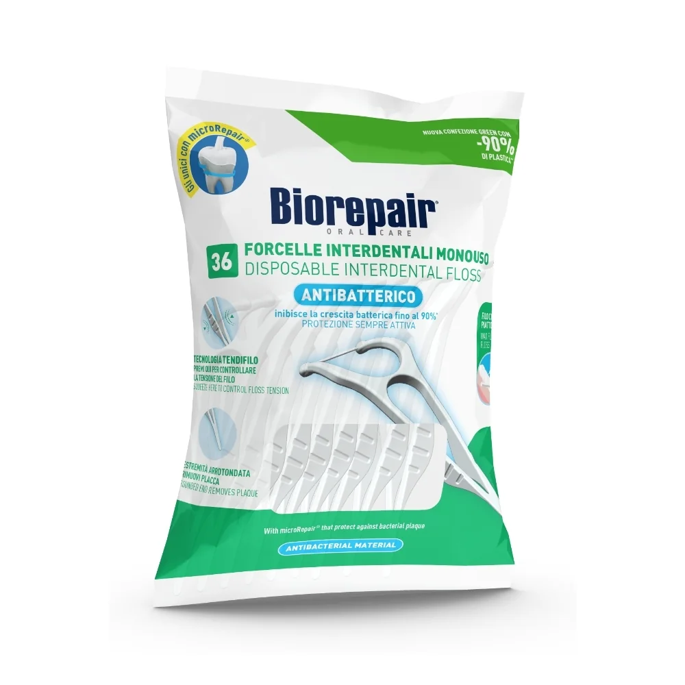 BioRepair Držátko se zubní nití 36 ks