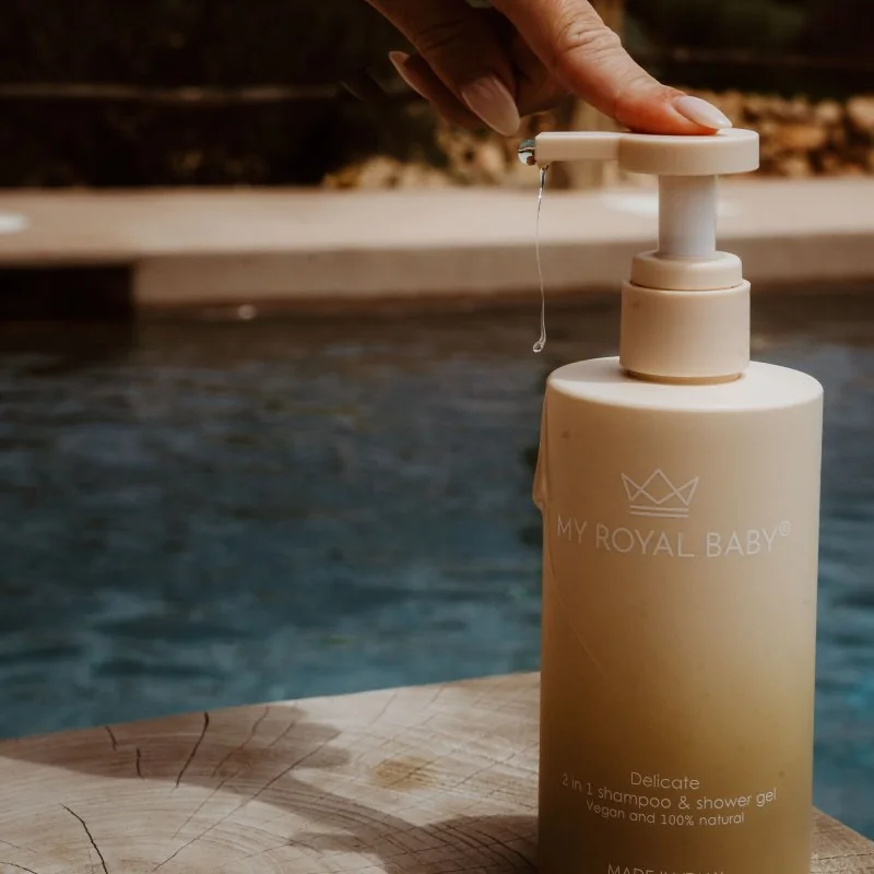 MyRoyalBaby jemný šampon a sprchový gel 2v1 380ml 