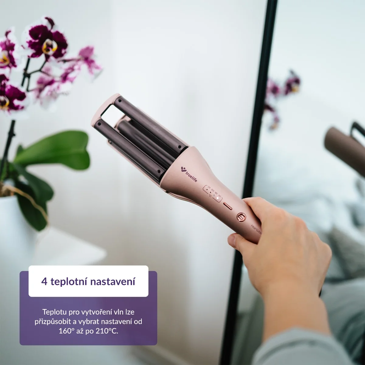 Truelife HairWaver W6 trojitá kulma na vlasy