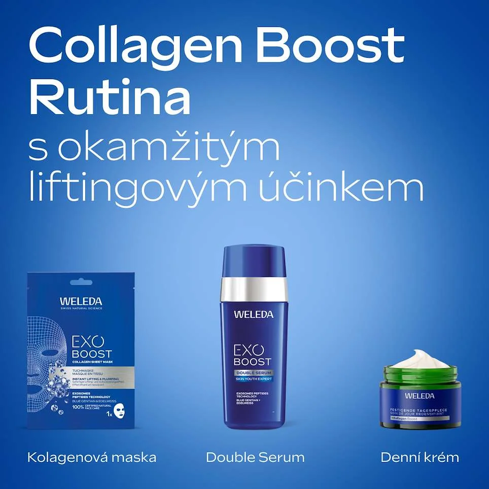 Weleda Exo Boost Double Serum Modrý hořec a Protěž alpská 30 ml