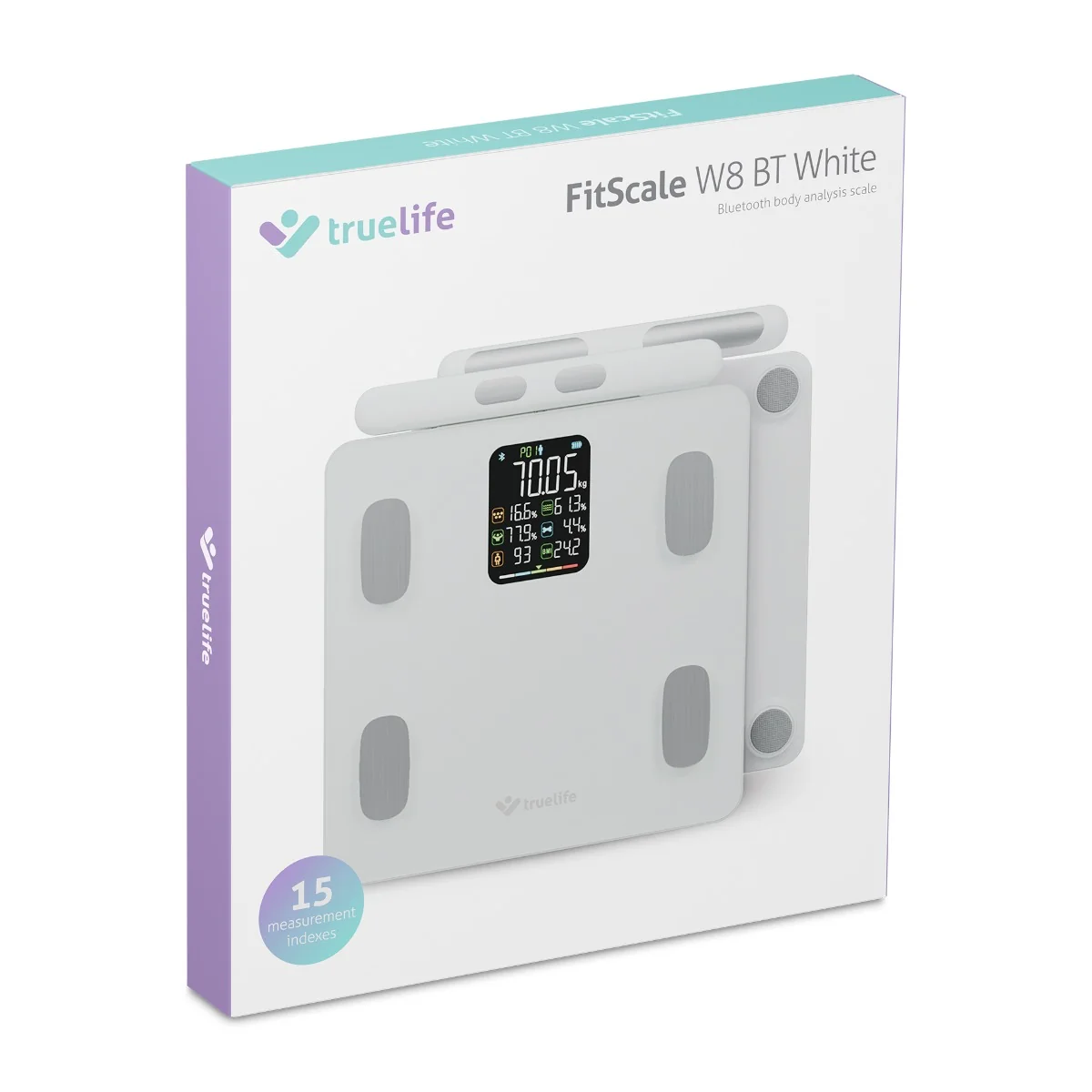 Truelife FitScale W8 osobní váha white