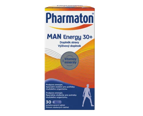 Pharmaton MAN Energy 30+ 30 tablet  DOPLNĚK STRAVY