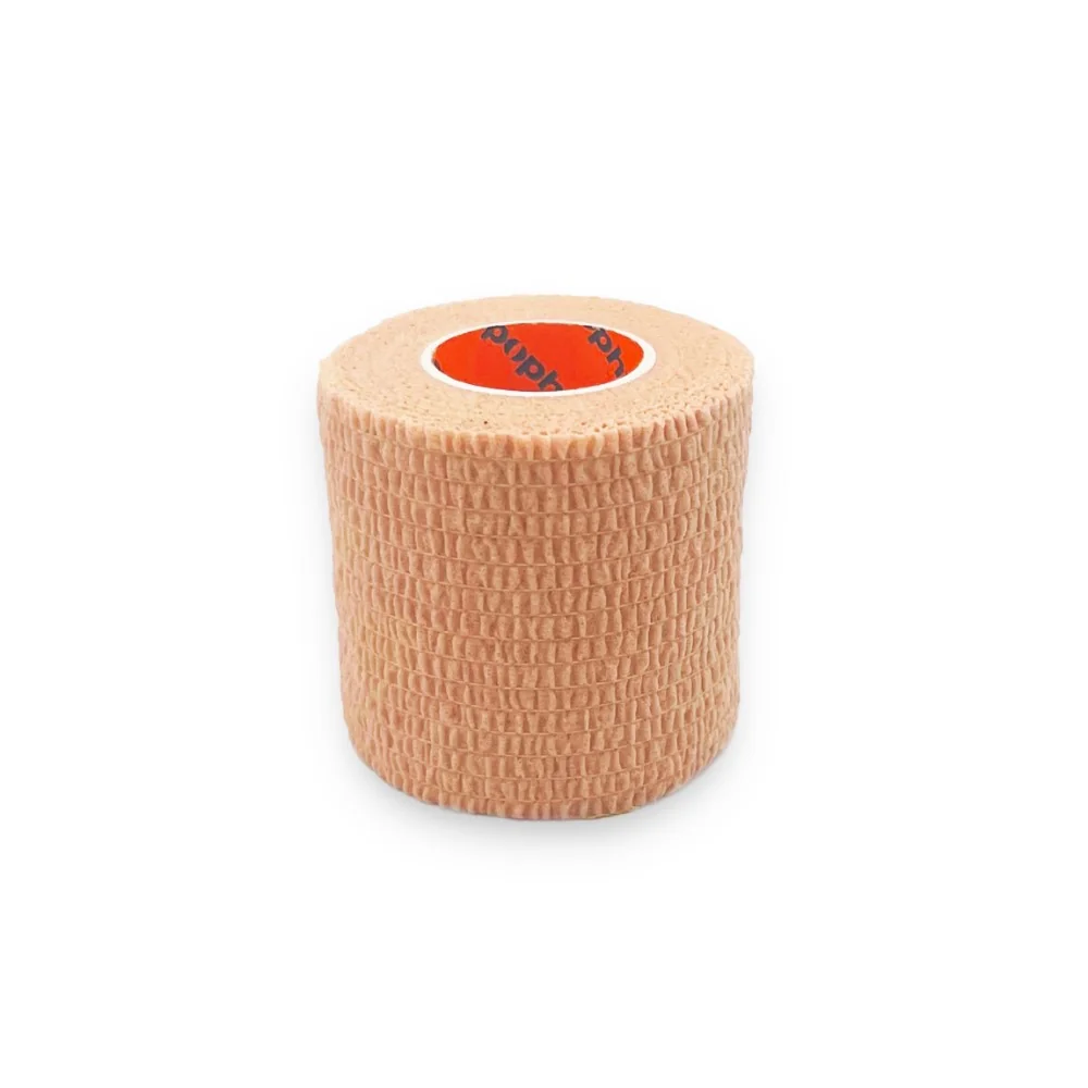 Spophy Cohesive Bandage 5 cm x 4,5 m biodegradabilní samodržící bandáž béžová