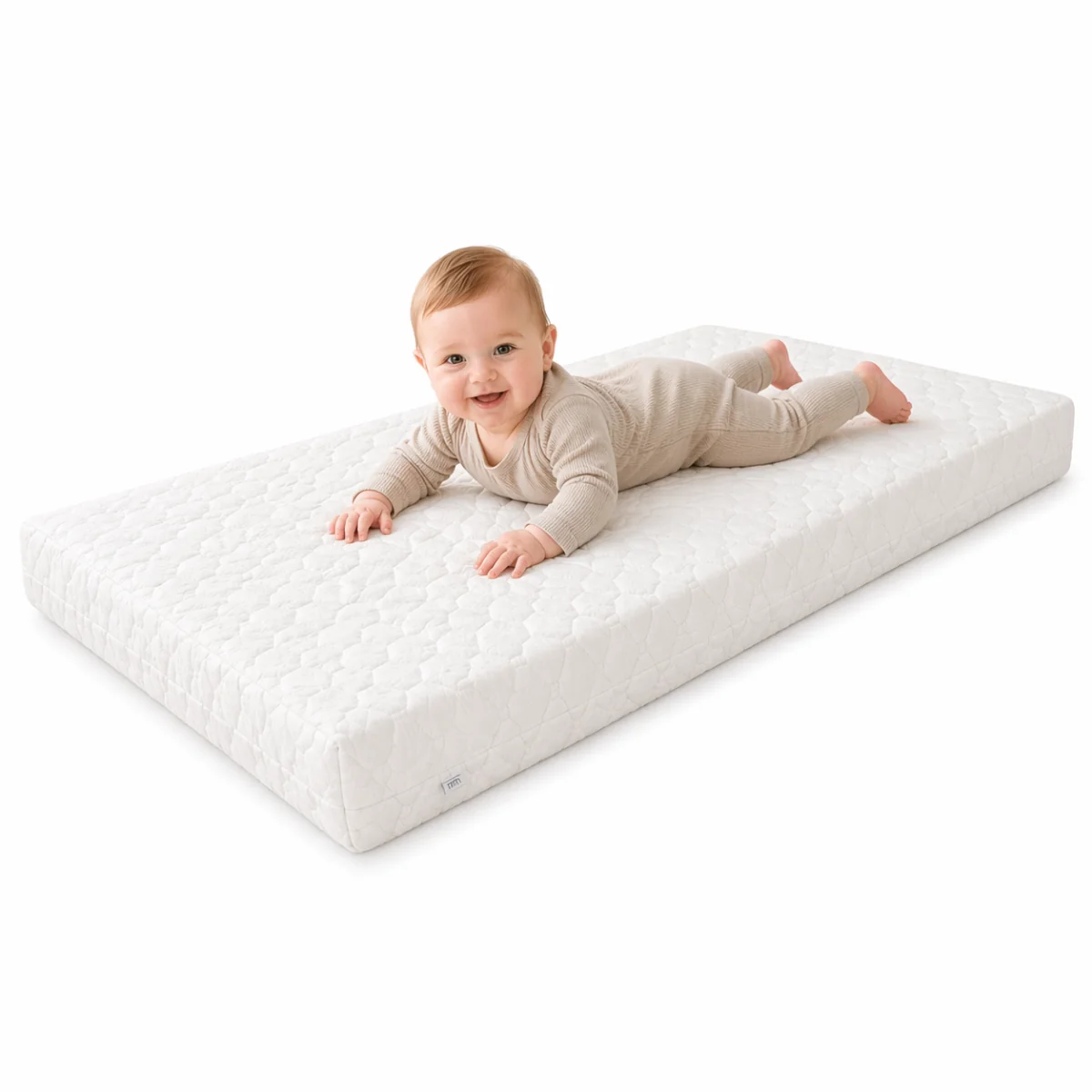 TULIMI Dětská kokosová matrace do postýlky 120×60×10 cm, ECO COMFORT