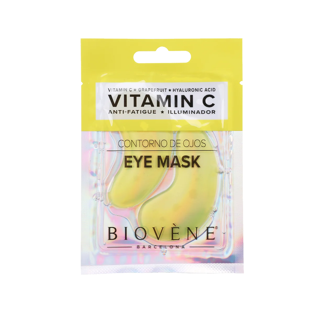 BIOVÉNE Vitamin C rozjasňující polštářky pod oči s grepfruitem 1 pár