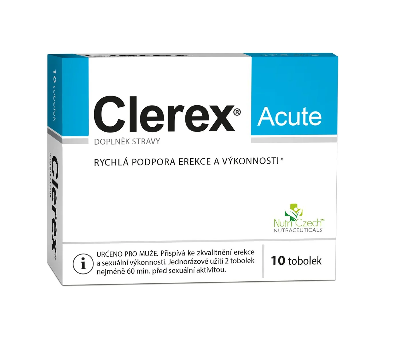 Clerex Acute 10 tobolek pro muže