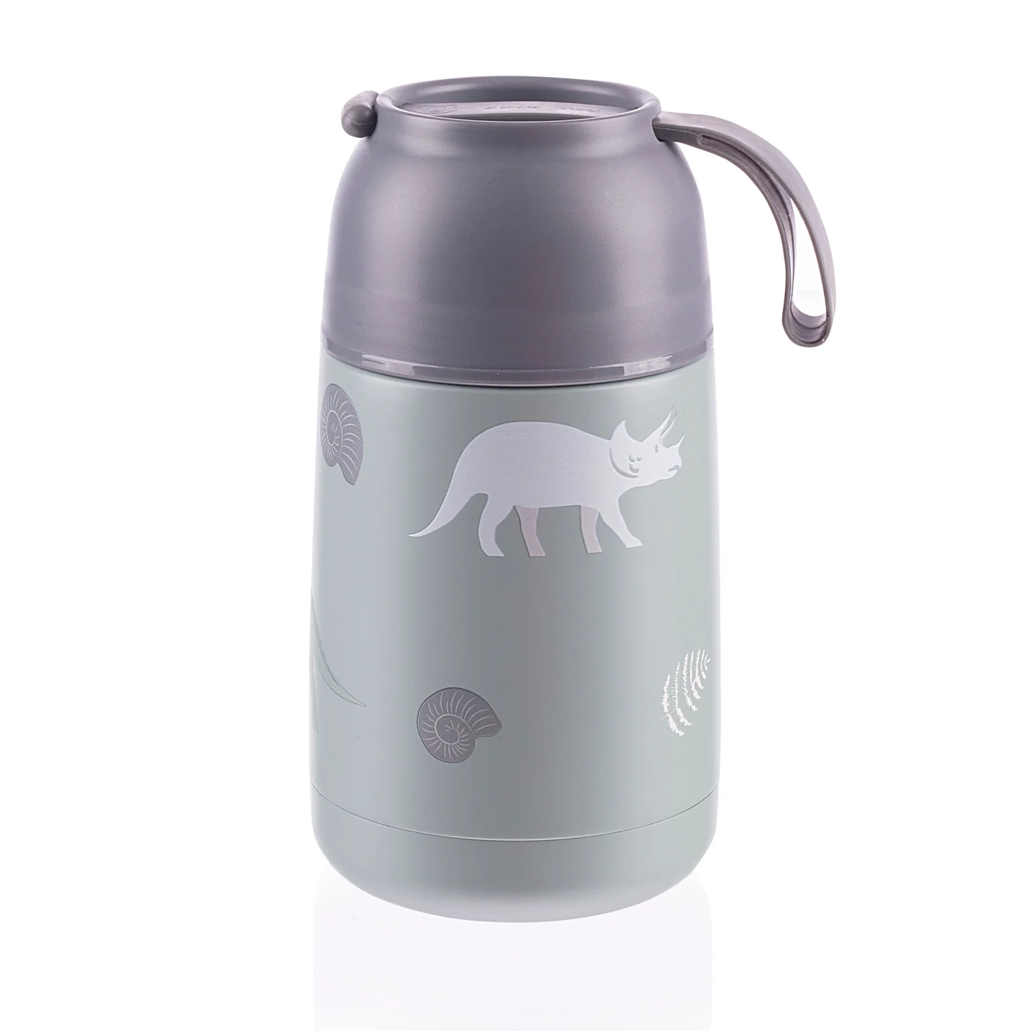 Zopa Termoska na jídlo se silikonovým držákem 620 ml, Dino 1