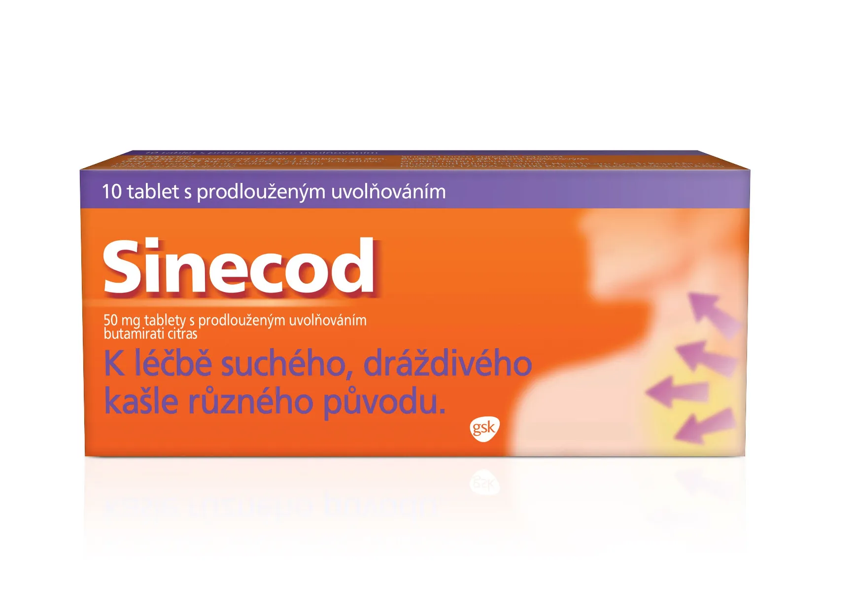 Sinecod 50 mg 10 tablet