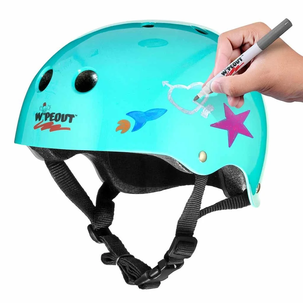 Wipeout Dětská helma zelená Velikost: 52-56cm