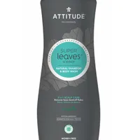 ATTITUDE Super leaves Přírodní pánský šampon proti lupům & tělové mýdlo 2v1