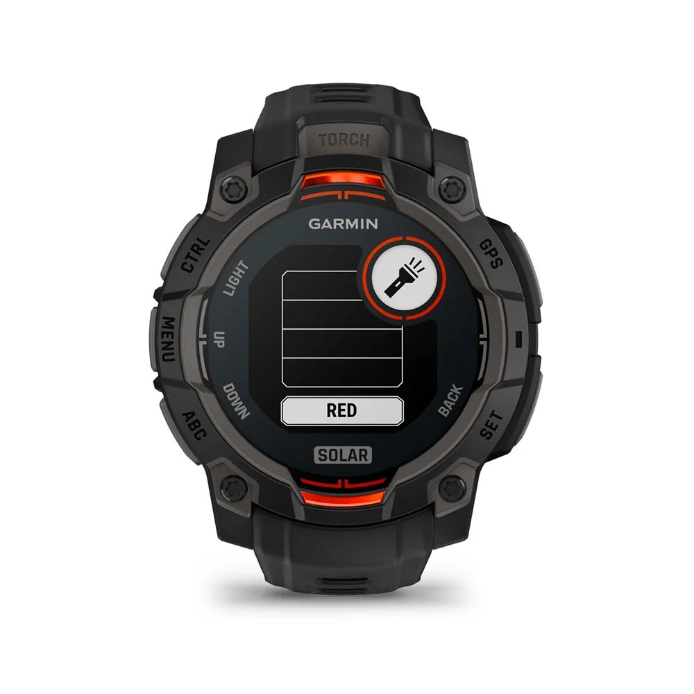 Garmin Instinct 3 Solar 45 mm chytré hodinky Black