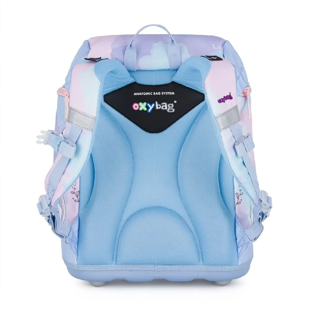 Oxybag OXY SHERPY - školní set Kolibřík 4 ks + placky batoh, penál, sáček
