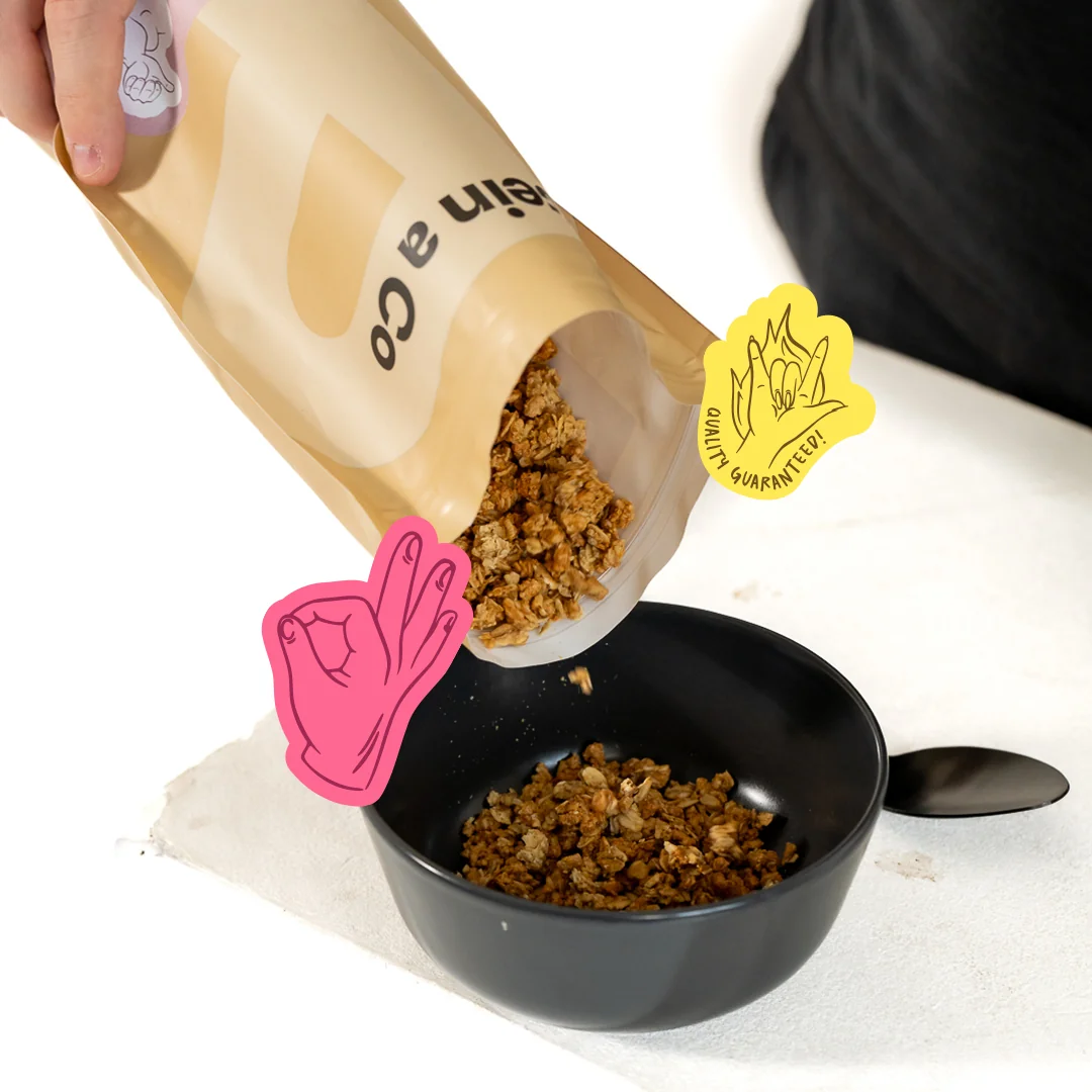 Protein&Co Granola high protein, 400 g Bez příchutě