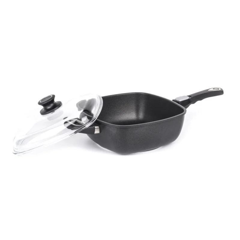 G21 Hluboká pánev Cook 26 cm s poklicí a odnímatelnou rukojetí
