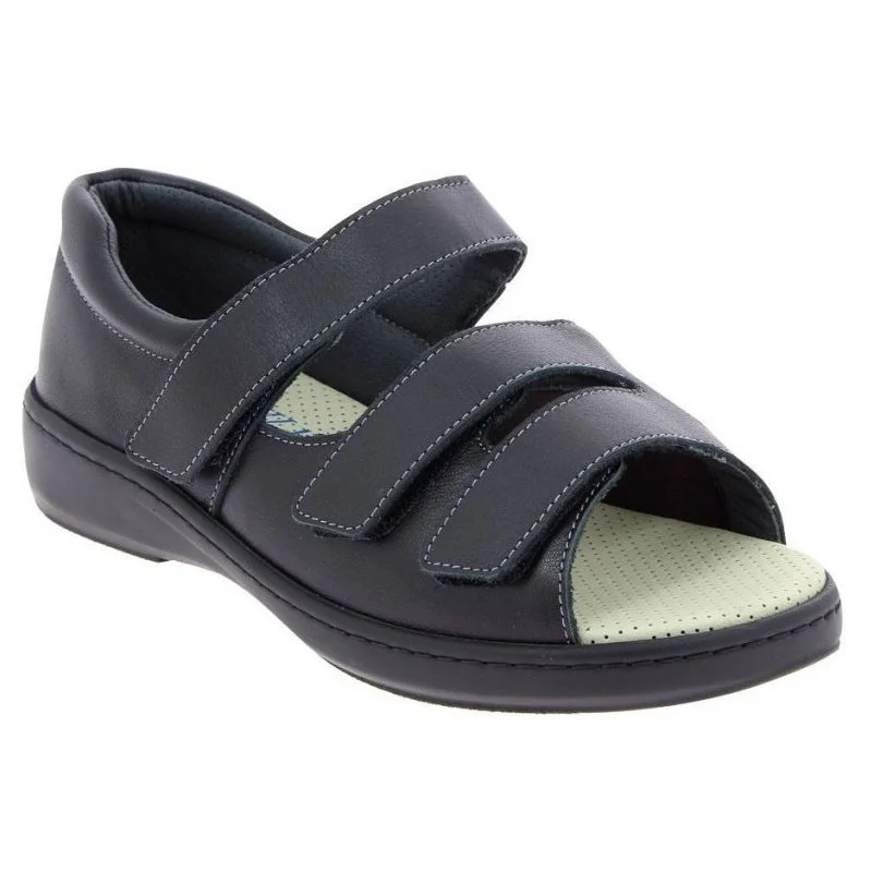 PodoWell ALBAN zdravotní sandál unisex černý, velikost: 39