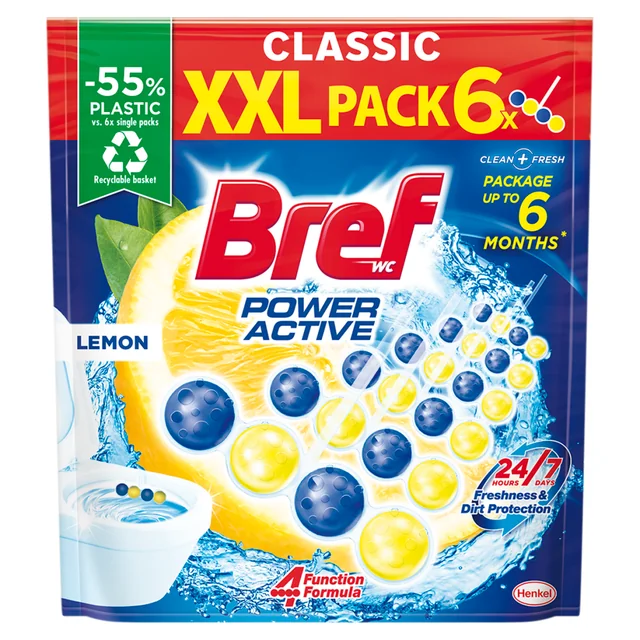 Bref Power Aktiv Lemon 6x50 g