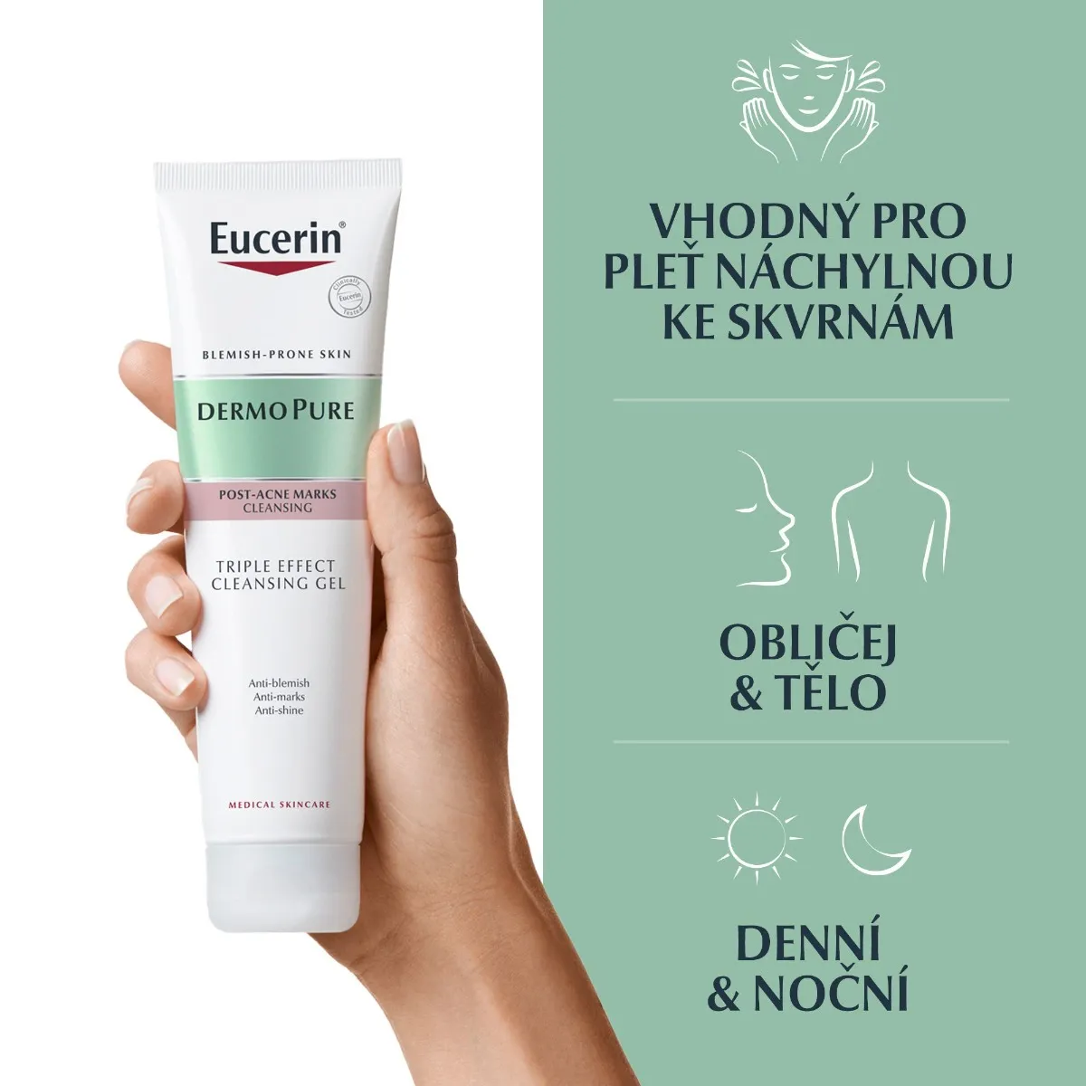 Eucerin DermoPure Exfoliační čisticí gel 150 ml