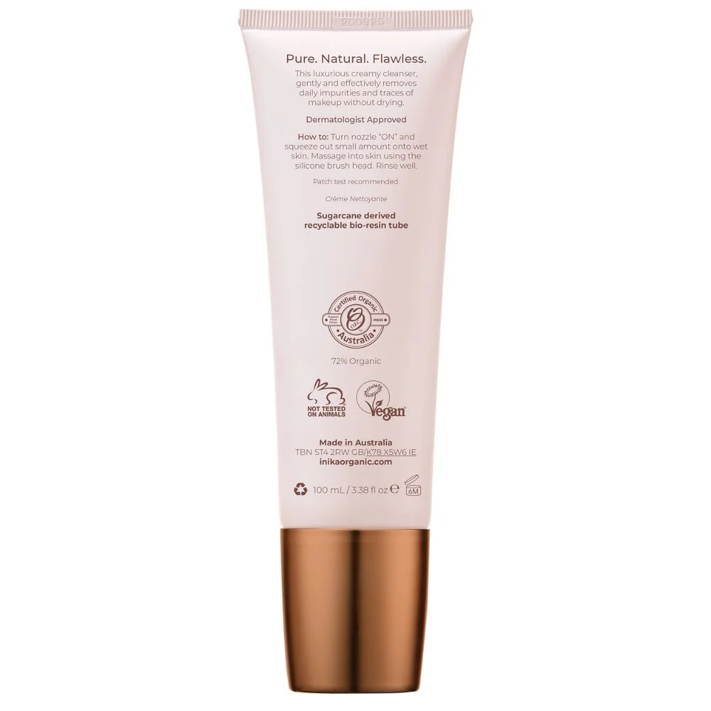 Inika Organic Čisticí krémový gel s kaméliovým olejem 100 ml