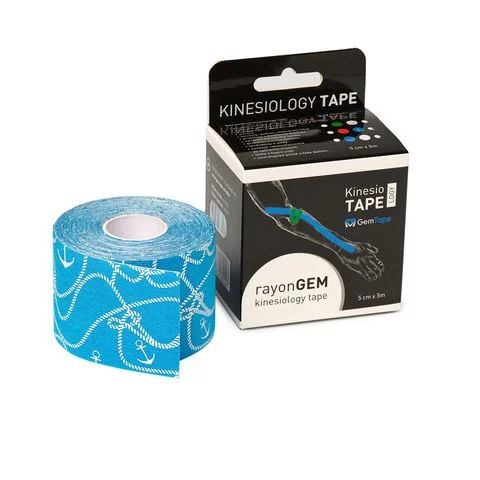 GM rayon kinesiology tape hedvábný 5 cm x 5 m marina