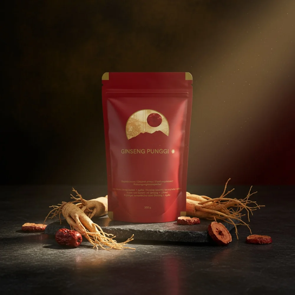 Ginseng Punggi Korejský ženšen s jujubou ECO pack 300 g