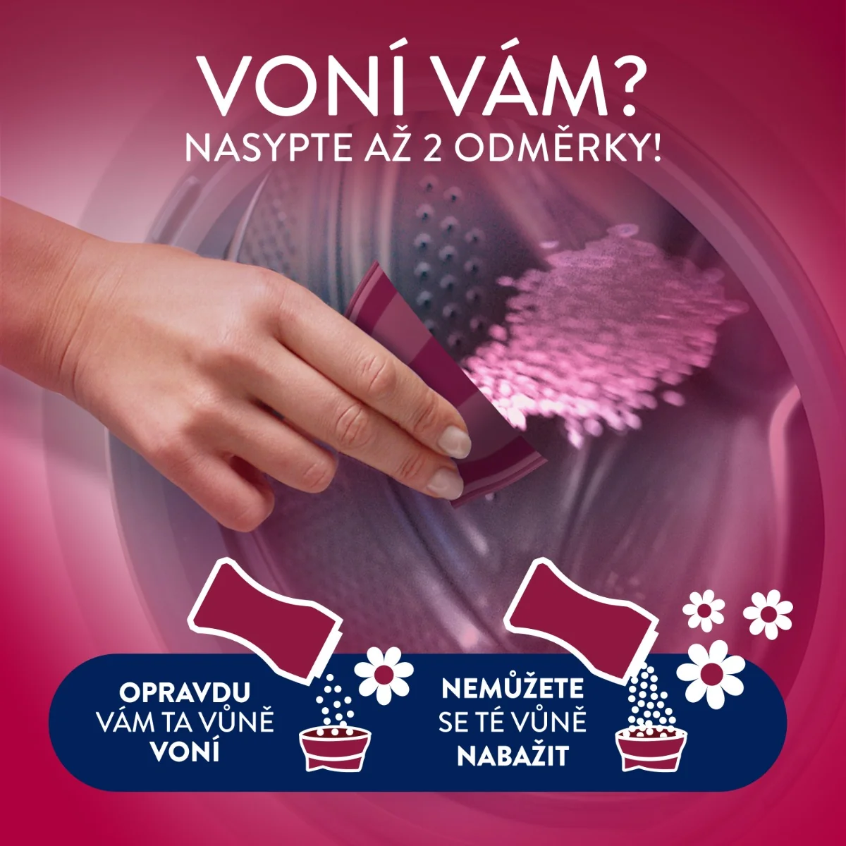 Lenor Vonné perličky Ruby Jasmine 195 g