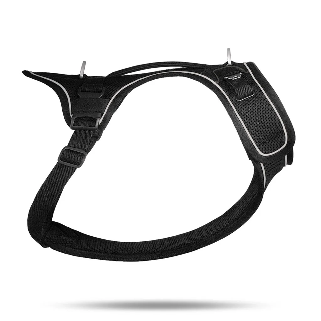 Curli Postroj pro psy Belka Black M, 20-30 kg